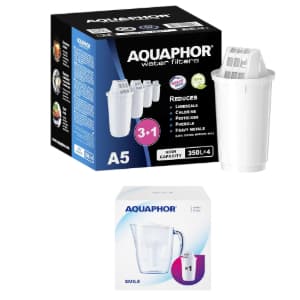 Pack de 4 cartuchos de recambio para jarra Aquapor