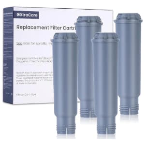 Pack de 4 filtros de agua para cafetera Melita