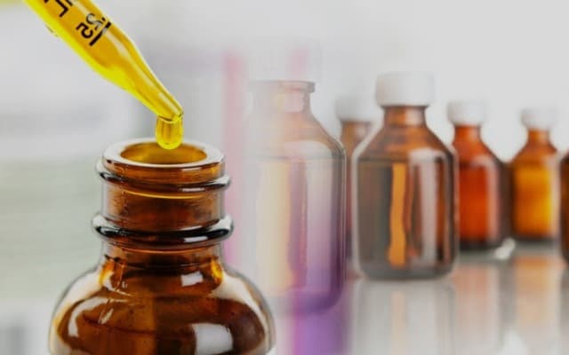 Frascos de mezcla de dióxido de cloro o cds